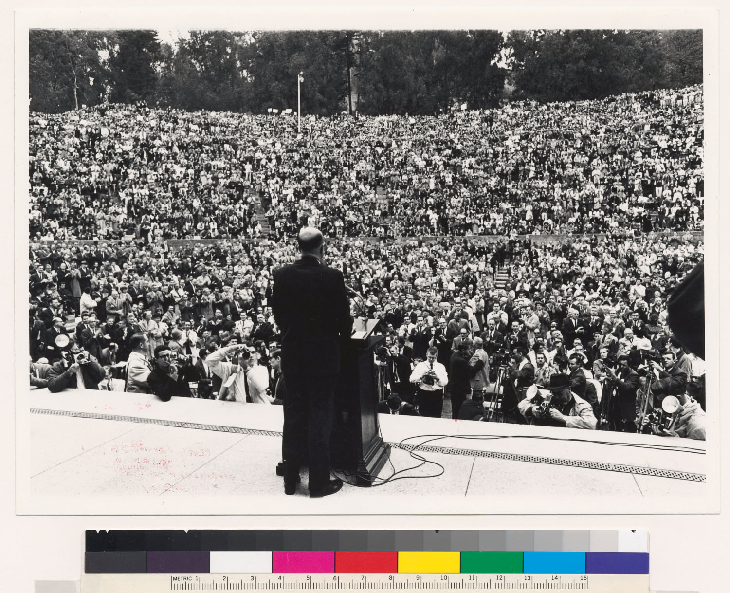 Primary photo: Free Speech Movement, Clark Kerr at Hearst Greek Theatre, Dec. 7, 1964